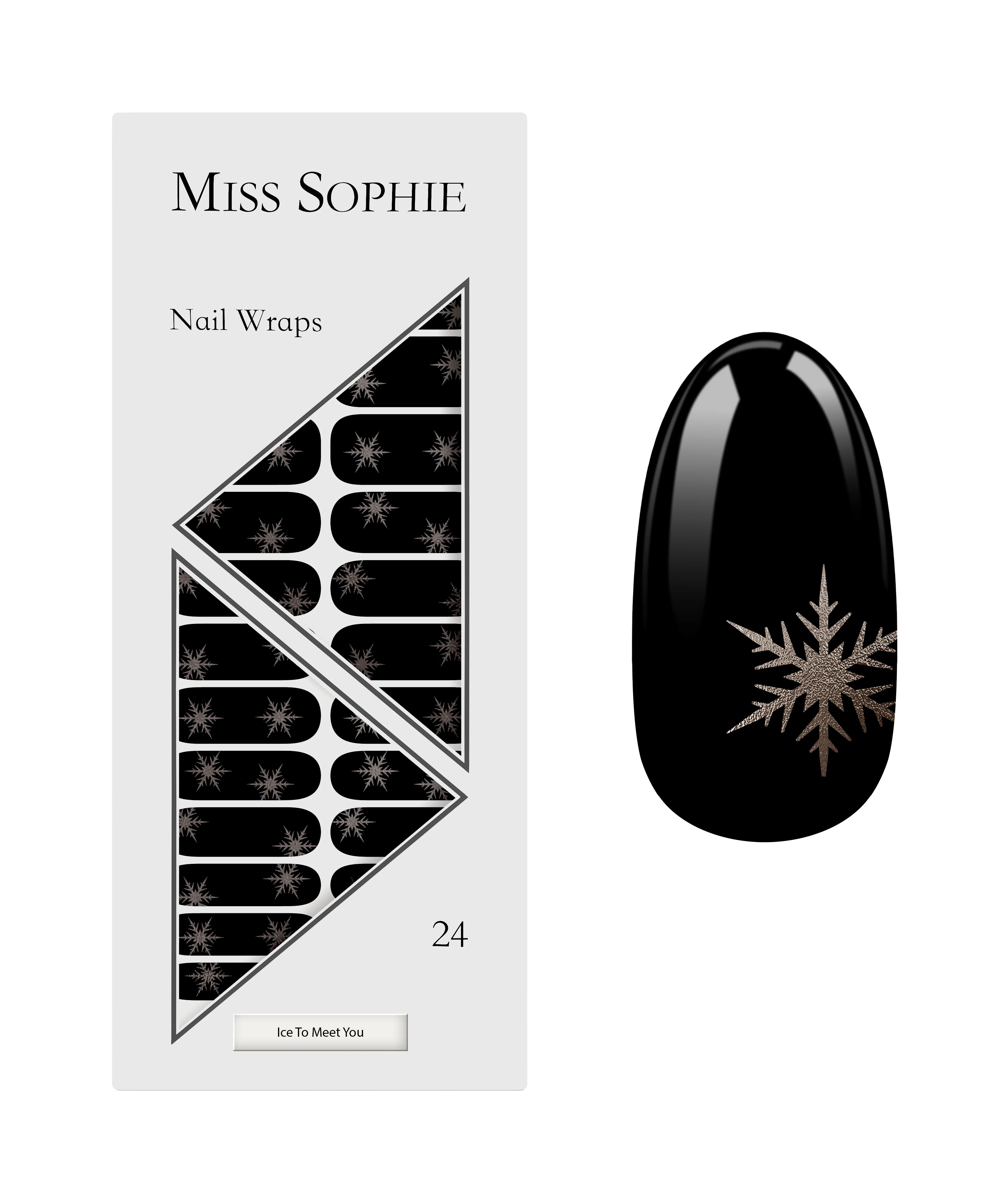 Nail Wraps + Top Coat